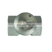 DKV Water Steam Oil 304 201 BSP NPT Stainless Steel Thread Ss 316 Cf8 Screw End Gate Valve thumbnail-4