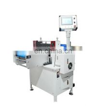 Customized Automatic Adhesive Waxed Woven Filter Wool Cutting Machine