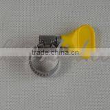 Stainless Steel Hose Clamps With Handle,16-25mm