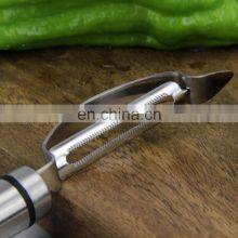 Kitchen Tools Stainless Steel Fruits Vegetables Peeler With Hanging Loop thumbnail-4