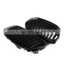 Car Accessories for BMW 3 Series E92 E93 M3 Style Dual Line Front Grille Matt Black Bumper Grill 2010 2011 2012 2013 thumbnail-2