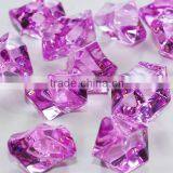 Light Purple Acrylic Fake Ice Stone Gardon Deocration Transparent Stones thumbnail-1