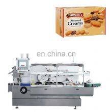 Машина для упаковки печенья, бисквита, тортов и хлеба в коробки высокой скорости