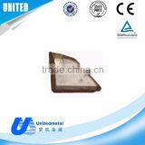 DT87 Welding Carbide Cutter Bit Flat / Weld On Series Trenching Tool thumbnail-1