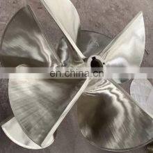 Sand Casting CNC Machined 17 Inch 4 Blades NiBral Bronze Inboard Boat Marine Propeller thumbnail-5