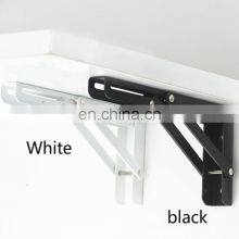 90 Degree Metal Wall Floating Adjustable Steel Shelf Bracket For Furniture thumbnail-4