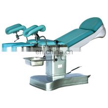Electric portable operating gynecological examination table for hospital used