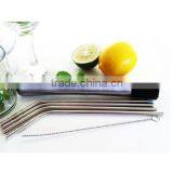 430 Stainless Steel Bar&ice&drink & Cocktail Muddler With Stainless Steel Straws thumbnail-4