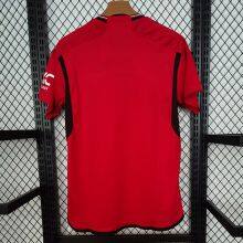 23-24 Manchester United Home Men's Fan Edition Customized Jersey Quick Drying Short Sleeved Round Neck T-shirt Jersey thumbnail-3