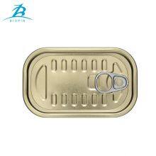 Tinplate 311# Eoe Easy Open End Lid EOE for Tuna Fish Canned Fish Manufacturer thumbnail-3