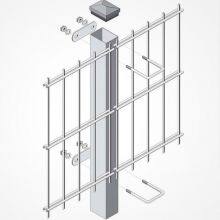 PVC Coated Double Wire Mesh Fence 1.8m Height for Perimeter Protection thumbnail-4