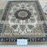 Handmade Chinese Weaver Pure Silk Industrial Navajo Rug thumbnail-1