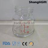 60ml Hot Sale Wide Mouth Glass Baby Milk Feeding Bottle thumbnail-2
