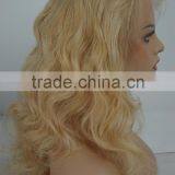 2015 Cheap Blonde Body Wave Lace Front Wig for Women thumbnail-2