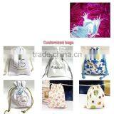 2016 Custom Silk Drawstring Bags for Silicon Menstrual Cup thumbnail-4