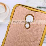 Mobile Phone Electroplating Leather Case for Motorola G2 2ND GEN Hard Back Cover Case thumbnail-2
