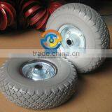 pu Solid Wheel, pu Foam Wheel, Solid Rubber Wheel, 260x85 Wheel, Hand Trolley Wheel, 10 Inch Rubber Wheel, 3.00-4 Wheel thumbnail-1
