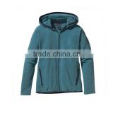 hood 100% polyester wholesale winter polar fleece jacket factory custom