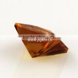 Synthetic Square Yellow Citrine Nano Spinel Stone for Luxury Jewelry Wax Setting thumbnail-3