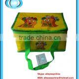 42cm x 36cm x 13cm Two Color Lamination 220g PP Woven Bag thumbnail-5