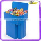 Hot Sale Promotion Advertising Cardboard Dump Bin Display Stand for Rubber Fish Toys for Baby