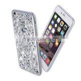 SLD Crystal Series Soft TPU Case for Iphone 6/6s Ultrathin Shiny Diamond Series Flower Full Back Cover for Iphone6/6s thumbnail-2
