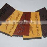 Custom New Style High Quality PU Leather Labels for Garment Accessory thumbnail-1