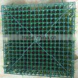 Garden Decor 50*50cm Plastic Leaf Fence Hedge Artificial Grass Mat thumbnail-3