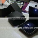 Black Ring Gift Box With Led