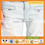 OEM High Quality Cotton White Boy Kids Jeans thumbnail-3