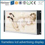 Heavy Duty Lcd Frameless Monitor 32 Inch,32 Inch Open Cell Lcd Display Panel Flexible Mount Led Advert Lcd Panel