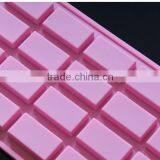 Hot Selling 20 Cavities Rectangle Silicone Soap Mould thumbnail-1