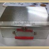 250x170x65mm handle tin box