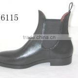Slush molding craft made in china short leather riding boots