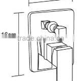 Australian Standard in Wall Shower Mixer With Diverter HD504D9 thumbnail-2