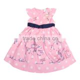 (H3816) nova brand my liitle girl princess floral dress girls party cotton dress
