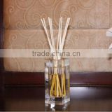 name brand scents 150ml Luxury high quality square crystal glass decorative reed difuser