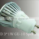 GU10 3*1W LED Spot Light Warm White BridgeLux 240lm 3W 30 Degree