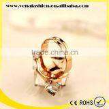 New Design Finger Crystal Chandelier Ring, Crystal Napkin Rings thumbnail-5