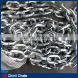 Ordinary Mild Steel Chain Hot Sale Zinc Plated Electric Galvanized Chain, transport link chain