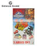Customized 3 JUEGOS EN1 Cardboard Puzzle Jigsaw thumbnail-3