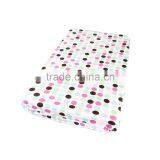 Polka Print Plush Dots Minky Changing Pad Covers thumbnail-1
