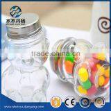 50ml Bear Shape Wishing Gift Clear Glass Decorative Bottle