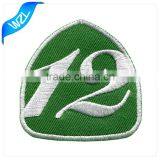 Customized Newest POLO Name Patches/ Embroidered Letters and Numbers Logo Patch