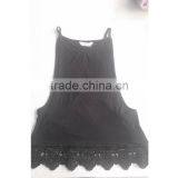 Popular High Quality Lady's Cotton Spandex Sun-top for Summer