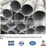 Zinc Layer Steel Highway Guardrail Round Post thumbnail-2