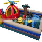 commercial kids inflatable playground with birds theme