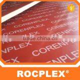 Rocplex Brand 18mm One Time Hot Press Film Faced Marine Plywood Shuttering Plywood for Construction thumbnail-3