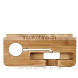 2015 Hot Selling ! For Apple Watch Stand Wood , 2 in 1 Stand Holder for IPhone thumbnail-4