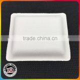 Biodegradable Bagasse Pulp Square Dessert Tray thumbnail-3